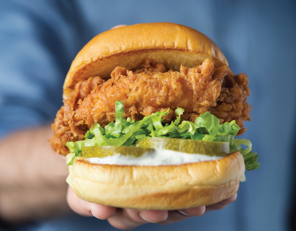 Shake Shack’s fried chicken sandwich/path to heart disease is only available in Brooklyn