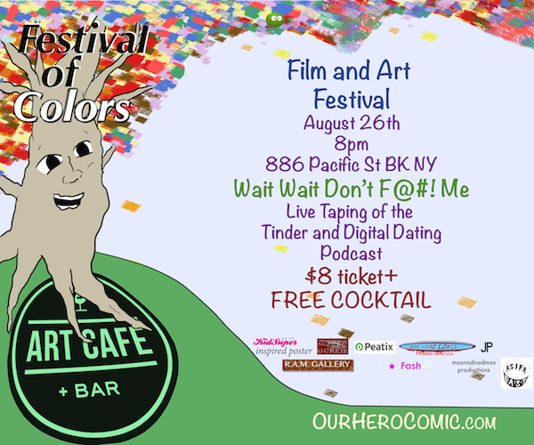 Get a free cocktail at the Festival of Colors Film and Art Festival this Wednesday