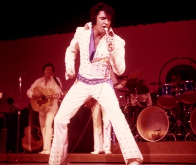 It was funny was Elvis did it, it's still funny today