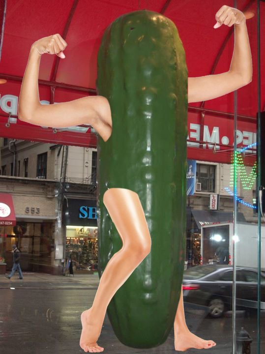 Sweet and salty job alert: Carnegie Deli needs a pickle mascot