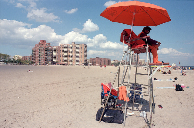 Hot (real hot) job alert: Make $650/week next summer as an NYC lifeguard