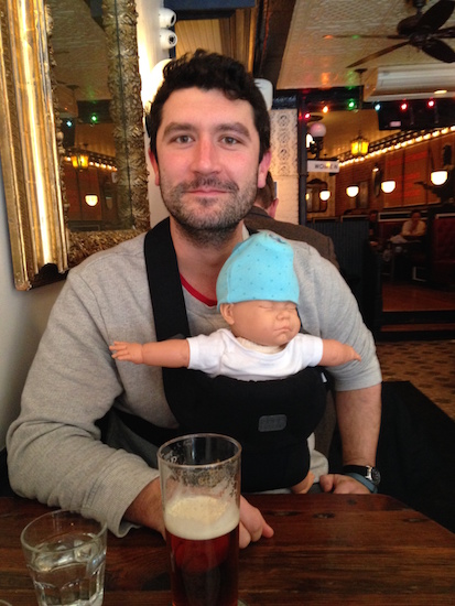 The plastic baby that almost changed public drinking forever. Photo by David Colon