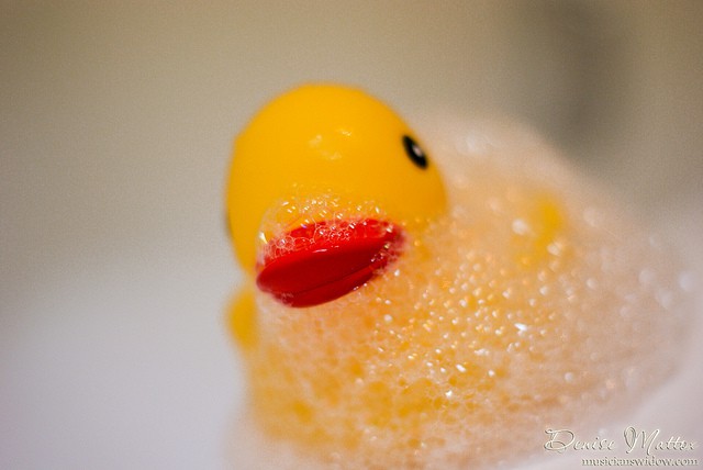 This rubber duck doesn't notice the difference, and neither did I. Denise Mattox / Flickr