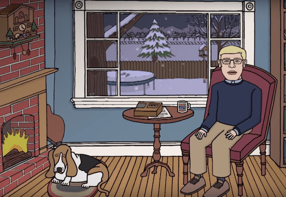 Let comedian Joe Pera talk you to sleep in this thoroughly weird bedtime comedy video