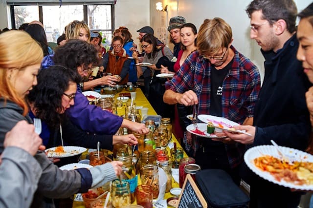 Fermenters love to party. Credit: Ted Gulek / Clara Waloff 