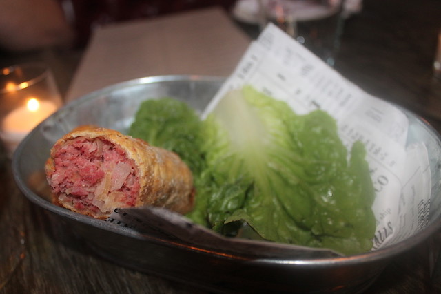 This reuben egg roll is the best new late-night drunk food in Williamsburg