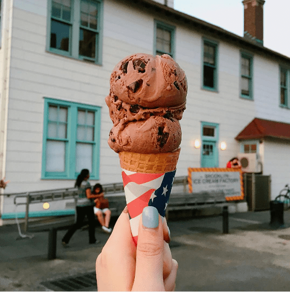Brooklyn Ice Cream Factory. 