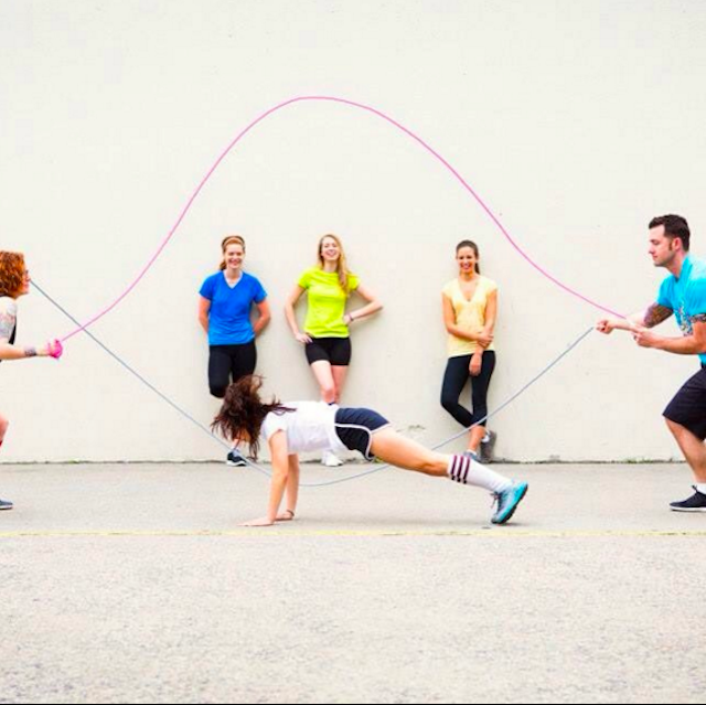 Jump back to your youth with free double dutch Wednesday nights in BK Bridge Park