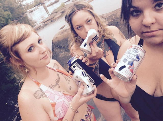 Summer goal: learn to shotgun a beer. Photo via Instagram