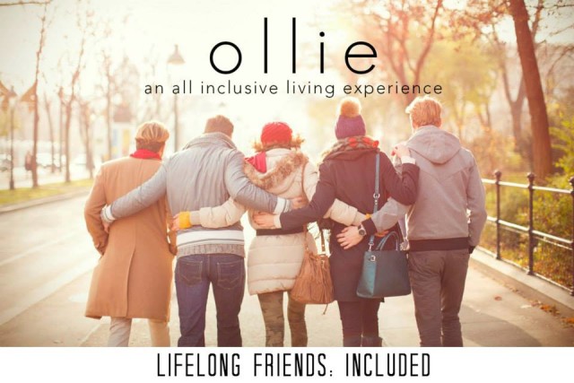 An ad from Ollie's Facebook page, advertising "all-inclusive living." 