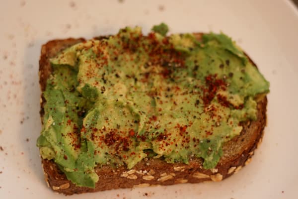 Avocado toast at Milkbar. via Flickr user cherrypatter 