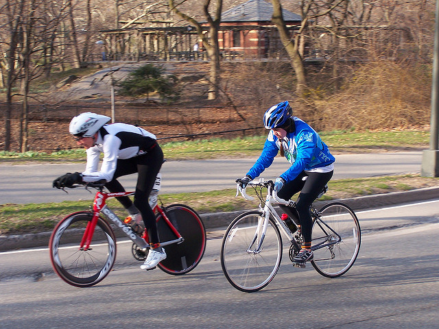 The guys that make you feel like you need to bike in the slow lane. Via Charles Smith on Flickr