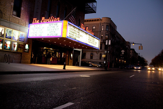 You can pour one out for the Pavilion Theater before it becomes a Nitehawk