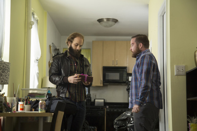 Patrick (Michael Cyril Creighton) is finally able to "break up" with The Guy. Photo by Craig Blankenhorn/HBO