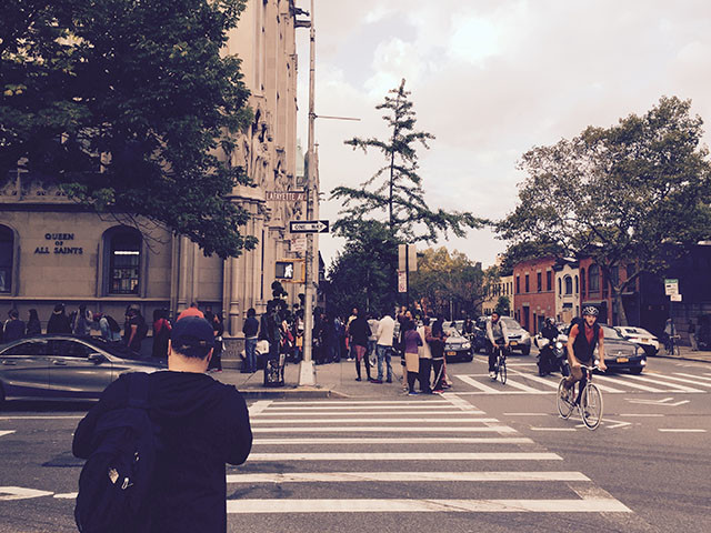 We joined the line at Spike Lee’s open casting call in Fort Greene last night