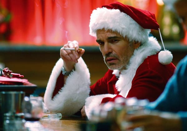 Be a bud to your friends who love Bud. Screencap from Bad Santa.