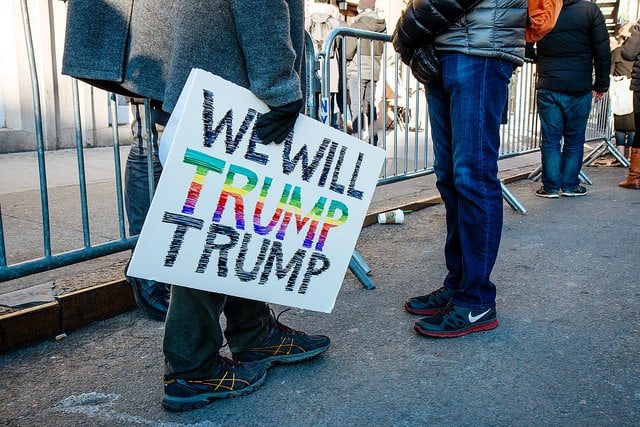 This week in anti-Trump activism: Trump comes to NYC