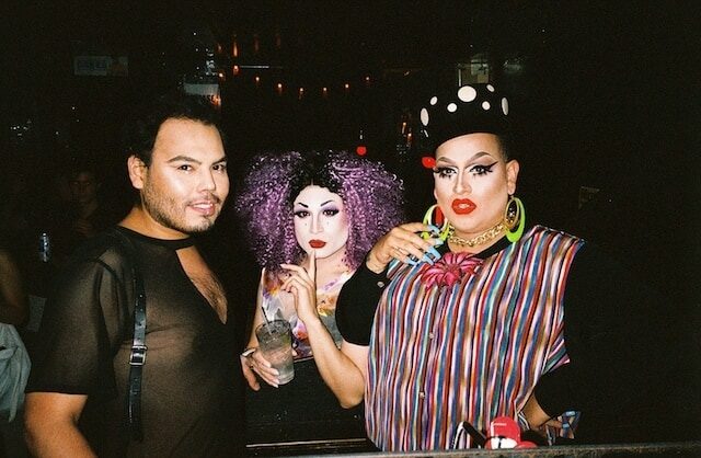 Hannah Lou, Untitled Queen and Horrorchata pictured hosting CAKES at Metropolitan in Williamsburg. Photo by David Hastings