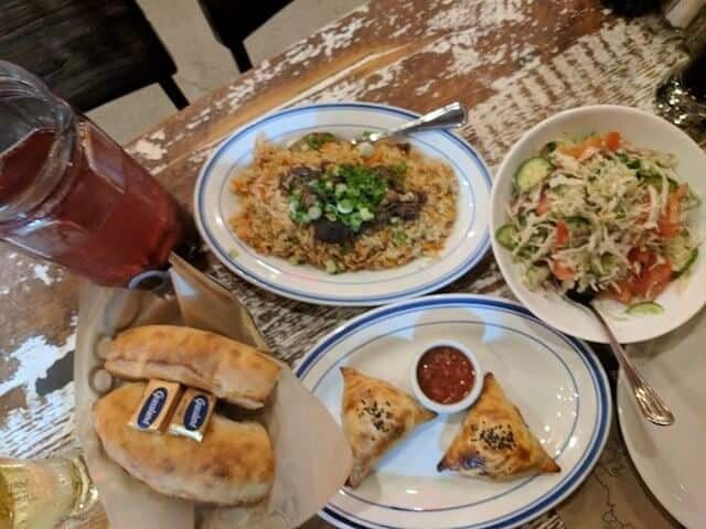 You bet we had leftovers, we based our ordering on NORMAL Park Slope portions. Photo by Hannah Frishberg