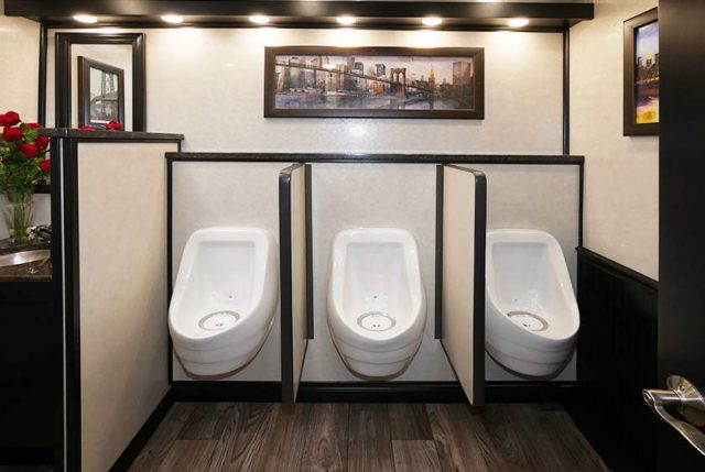 The Porta Potty King Of Ny Brings Luxury Toilet Trailers